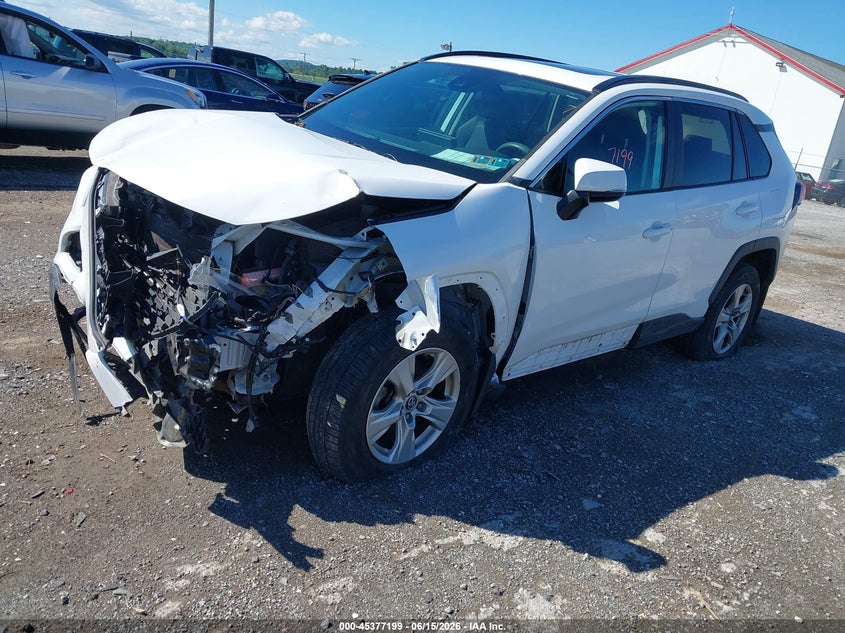 2019 Toyota Rav 4 VIN 2T3P1RFV3KC025087 IAAI salvage auction — FRONT END, Salvage (Pennsylvania), sold $6,800 on 2026-07-05 (photo 2)