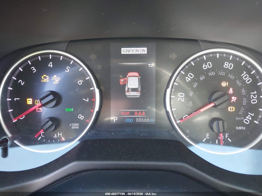 2019 Toyota Rav 4 VIN 2T3P1RFV3KC025087 IAAI salvage auction — FRONT END, Salvage (Pennsylvania), sold $6,800 on 2026-07-05 (photo 7)