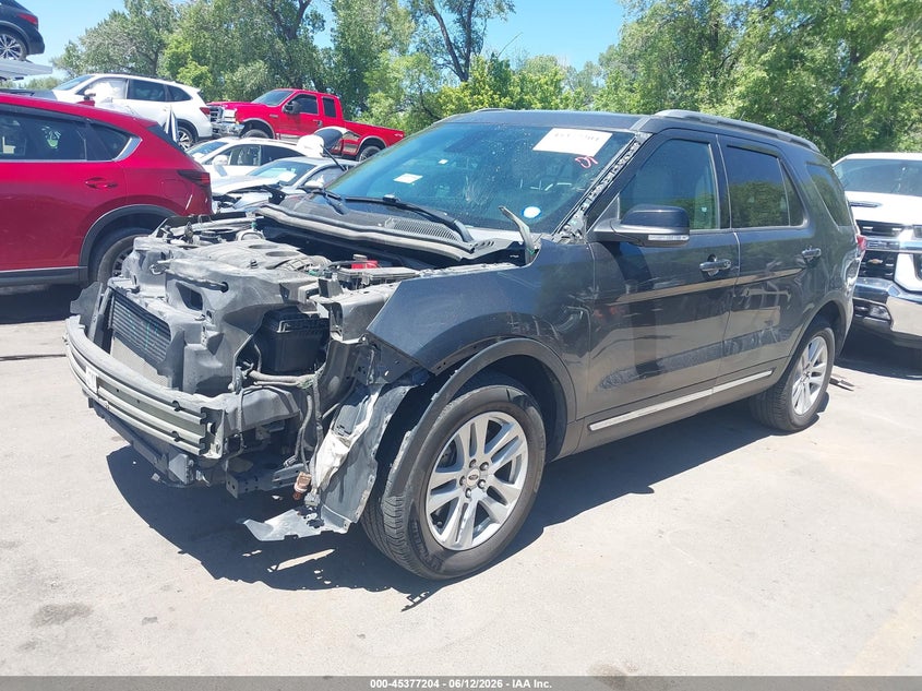 2018 Ford Explorer VIN 1FM5K8DH3JGB56150 IAAI salvage auction — FRONT END, Salvage (Utah), sold $4,900 on 2026-07-09 (photo 2)