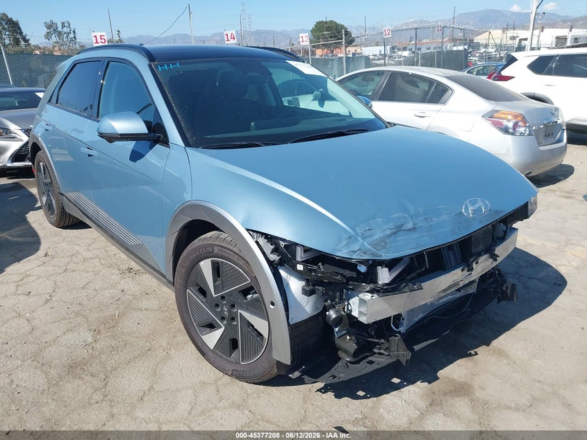 2025 Hyundai Ioniq 5 VIN 7YAKR4DA5SY023683 IAAI salvage auction — FRONT END, Salvage Title, sold $14,700 on 2026-08-01 (photo 1)