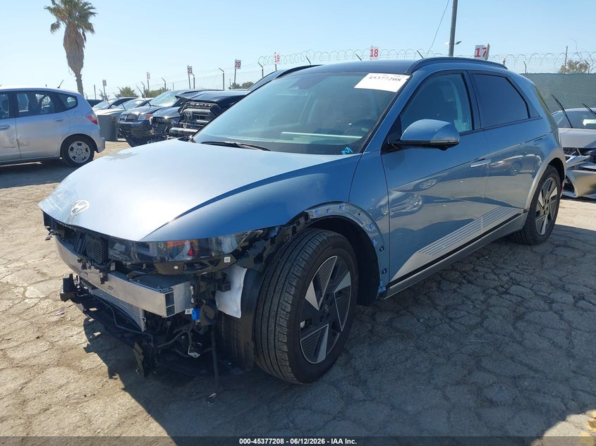 2025 Hyundai Ioniq 5 VIN 7YAKR4DA5SY023683 IAAI salvage auction — FRONT END, Salvage Title, sold $14,700 on 2026-08-01 (photo 2)