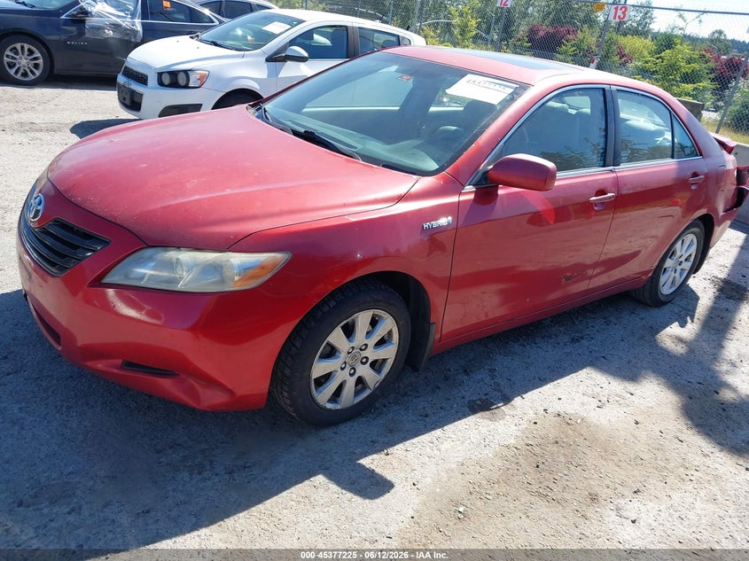 2009 Toyota Camry hybrid VIN JTNBB46K993049482 IAAI salvage auction — REAR END, Bill Of Sale (Washington), sold $875 on 2026-07-08 (photo 2)