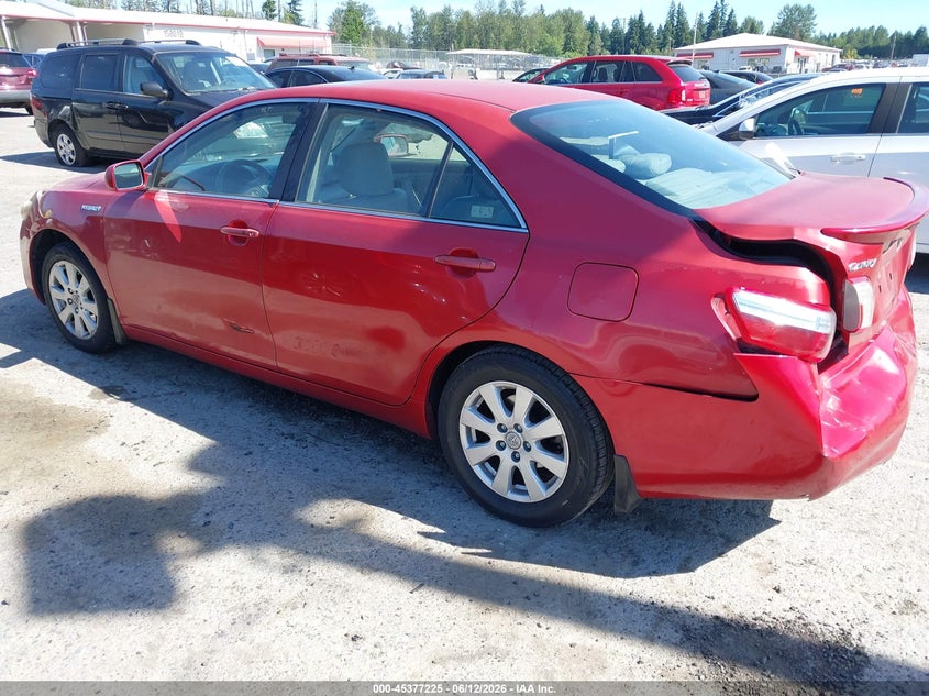 2009 Toyota Camry hybrid VIN JTNBB46K993049482 IAAI salvage auction — REAR END, Bill Of Sale (Washington), sold $875 on 2026-07-08 (photo 3)