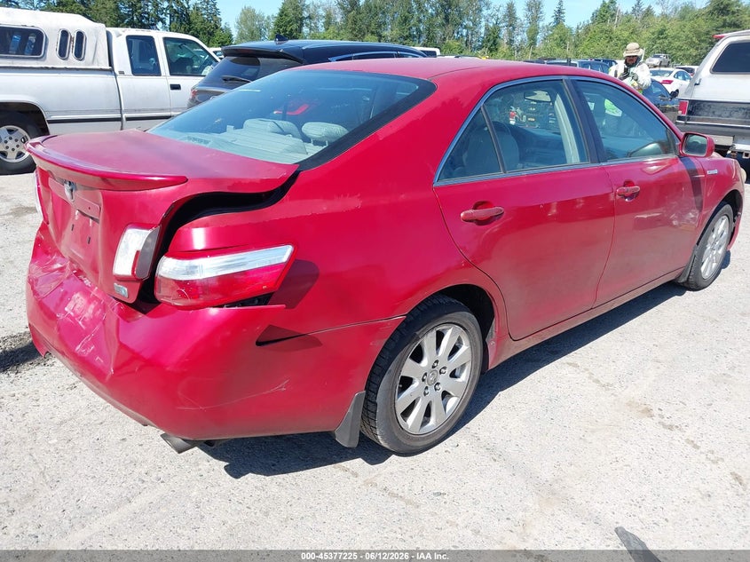 2009 Toyota Camry hybrid VIN JTNBB46K993049482 IAAI salvage auction — REAR END, Bill Of Sale (Washington), sold $875 on 2026-07-08 (photo 4)