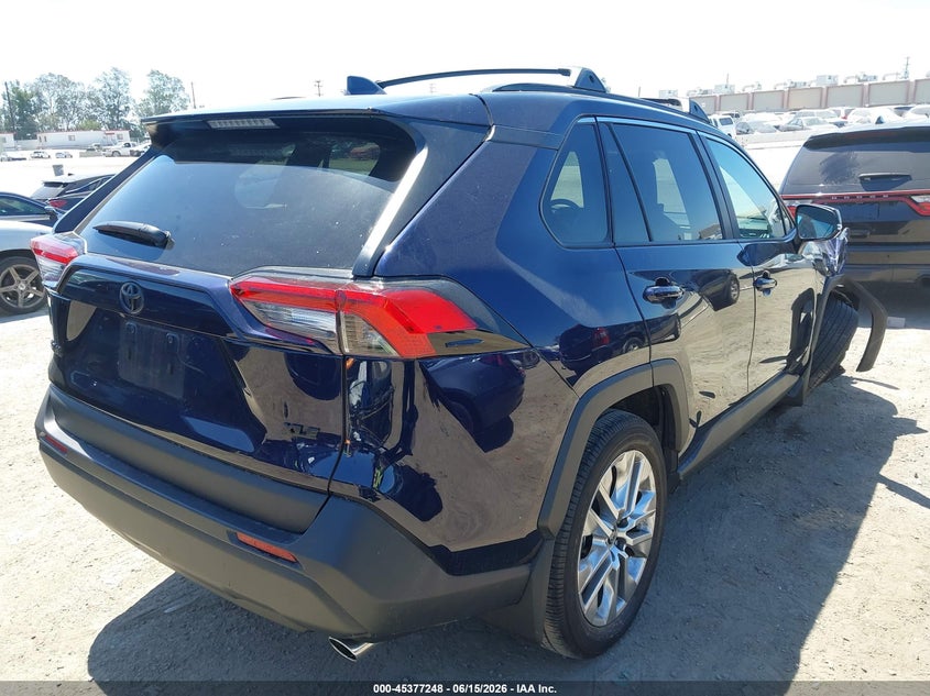 2025 Toyota Rav 4 VIN 2T3C1RFVXSW406593 IAAI salvage auction — RIGHT FRONT, Salvage (California), sold $13,100 on 2026-07-29 (photo 4)