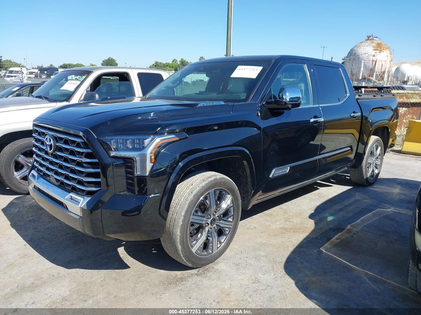 2023 Toyota Tundra VIN 5TFVC5DB6PX031227 IAAI salvage auction — LEFT FRONT, Salvage (California), sold $43,250 on 2026-07-16 (photo 2)