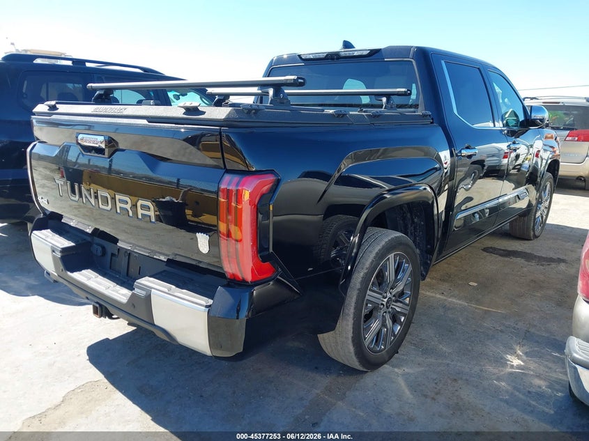 2023 Toyota Tundra VIN 5TFVC5DB6PX031227 IAAI salvage auction — LEFT FRONT, Salvage (California), sold $43,250 on 2026-07-16 (photo 4)