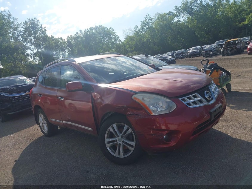 2013 Nissan Rogue VIN JN8AS5MV6DW119728 IAAI salvage auction — RIGHT FRONT, Salvage (Ohio), sold $700 on 2026-07-14 (photo 1)