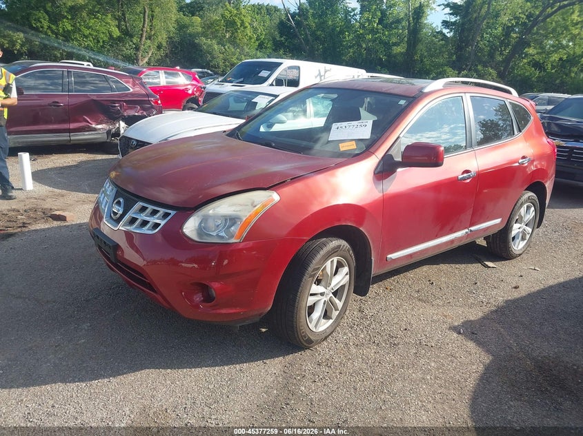 2013 Nissan Rogue VIN JN8AS5MV6DW119728 IAAI salvage auction — RIGHT FRONT, Salvage (Ohio), sold $700 on 2026-07-14 (photo 2)