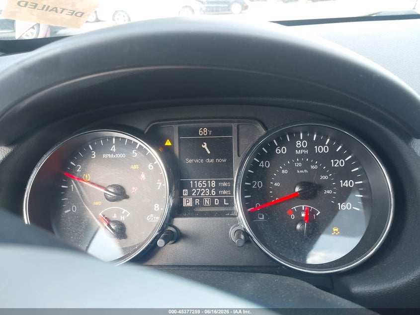 2013 Nissan Rogue VIN JN8AS5MV6DW119728 IAAI salvage auction — RIGHT FRONT, Salvage (Ohio), sold $700 on 2026-07-14 (photo 7)