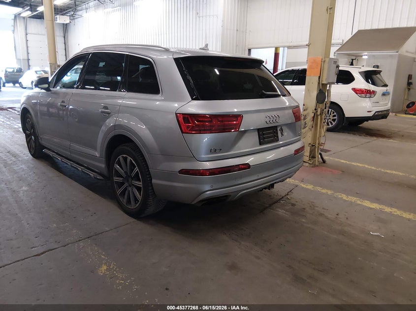 2017 Audi Q7 VIN WA1LAAF79HD002896 IAAI salvage auction — RIGHT FRONT, Salvage (Oregon), sold $5,500 on 2026-09-03 (photo 3)
