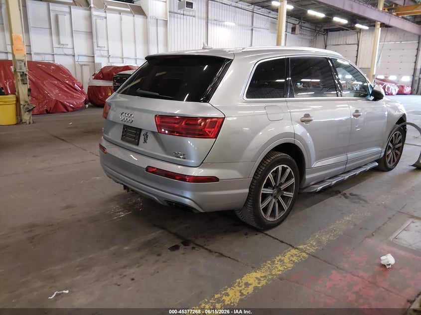 2017 Audi Q7 VIN WA1LAAF79HD002896 IAAI salvage auction — RIGHT FRONT, Salvage (Oregon), sold $5,500 on 2026-09-03 (photo 4)