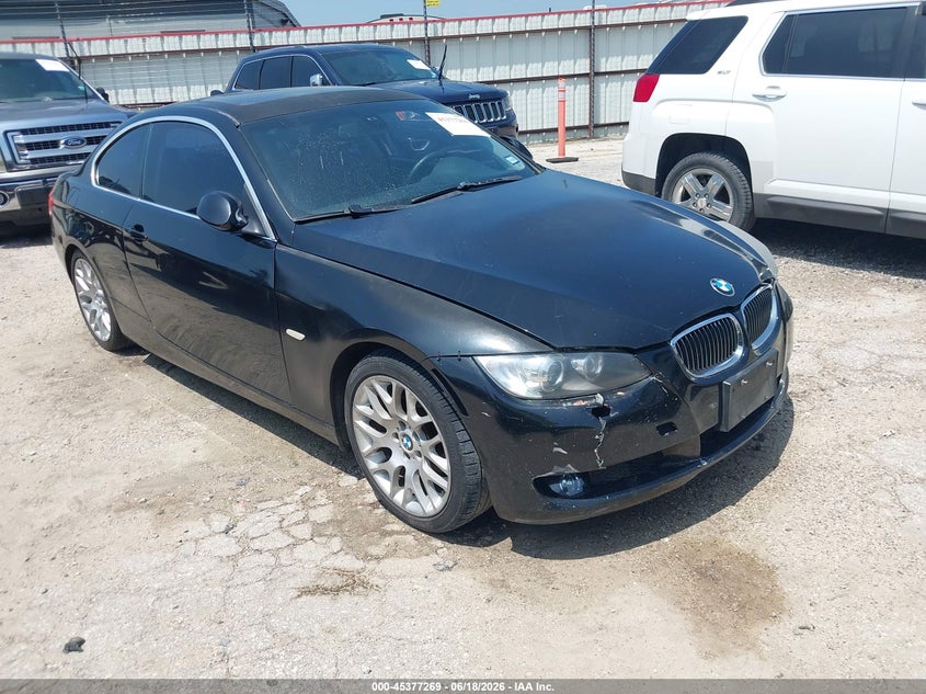 2007 BMW 3 series VIN WBAWB33537P131094 IAAI salvage auction — RIGHT FRONT, Original (Texas), sold $475 on 2026-07-07 (photo 1)