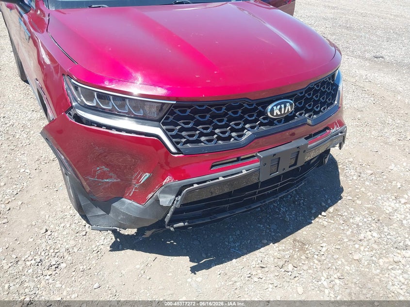 2021 Kia Sorento VIN 5XYRLDLC2MG021573 IAAI salvage auction — FRONT END, Mv-907A (New York), sold $8,025 on 2026-07-28 (photo 6)