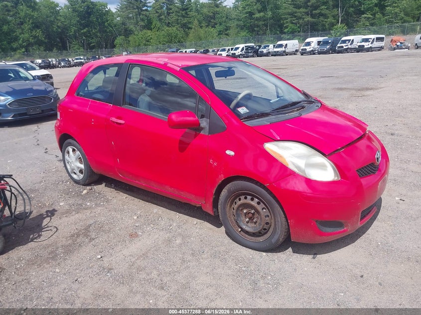 2009 Toyota Yaris VIN JTDJT903295275878 IAAI salvage auction — NORMAL WEAR, Clear (Massachusetts), sold $425 on 2026-07-10 (photo 1)
