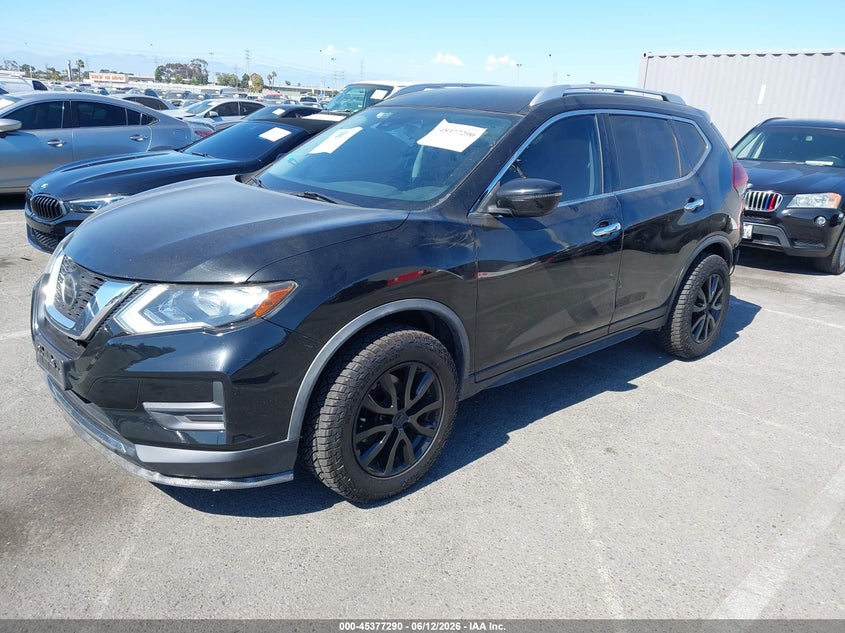 2020 Nissan Rogue VIN JN8AT2MT9LW018689 IAAI salvage auction — REAR END, Salvage Title, sold $3,650 on 2026-07-16 (photo 2)