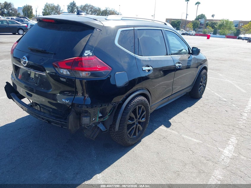 2020 Nissan Rogue VIN JN8AT2MT9LW018689 IAAI salvage auction — REAR END, Salvage Title, sold $3,650 on 2026-07-16 (photo 4)
