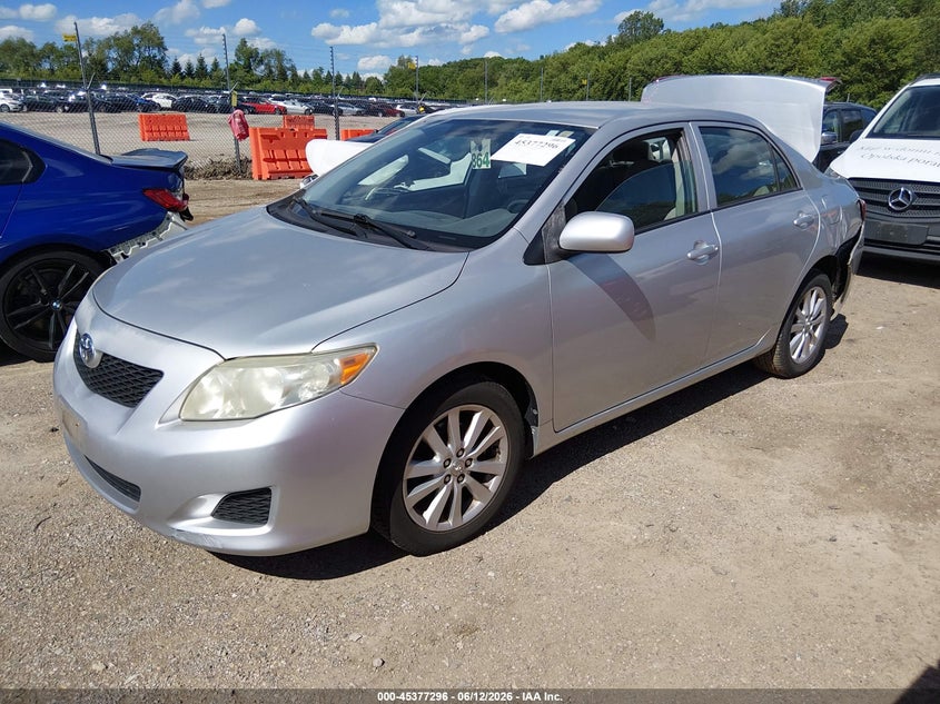 2010 Toyota Corolla VIN JTDBU4EE9A9097334 IAAI salvage auction — RIGHT REAR, Salvage (Illinois), sold $1,525 on 2026-07-22 (photo 2)