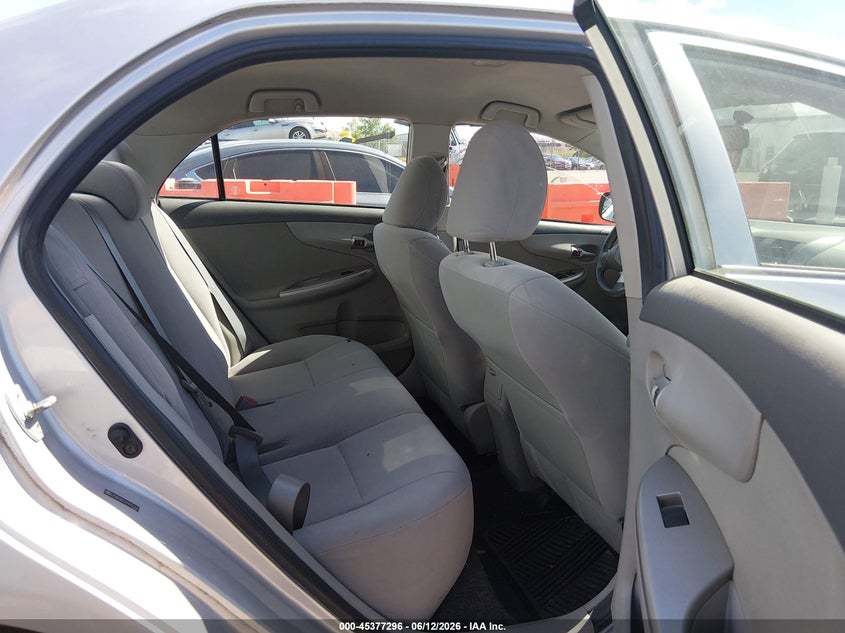2010 Toyota Corolla VIN JTDBU4EE9A9097334 IAAI salvage auction — RIGHT REAR, Salvage (Illinois), sold $1,525 on 2026-07-22 (photo 8)