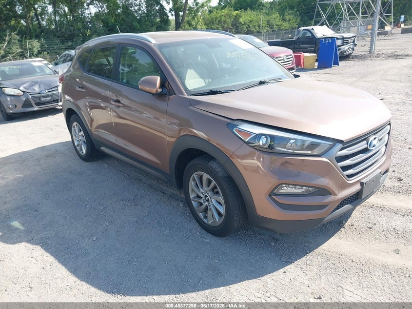 2016 Hyundai Tucson VIN KM8J3CA48GU239826 IAAI salvage auction — NORMAL WEAR, Clear (Illinois), sold $2,850 on 2026-07-15 (photo 1)