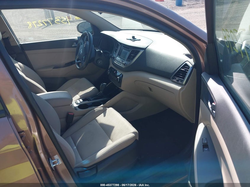 2016 Hyundai Tucson VIN KM8J3CA48GU239826 IAAI salvage auction — NORMAL WEAR, Clear (Illinois), sold $2,850 on 2026-07-15 (photo 5)