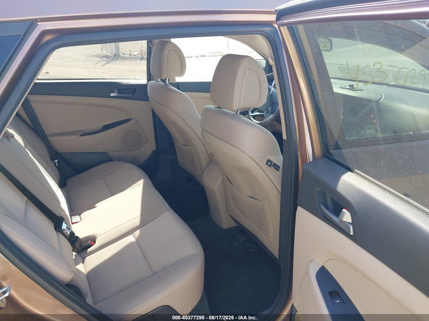 2016 Hyundai Tucson VIN KM8J3CA48GU239826 IAAI salvage auction — NORMAL WEAR, Clear (Illinois), sold $2,850 on 2026-07-15 (photo 8)