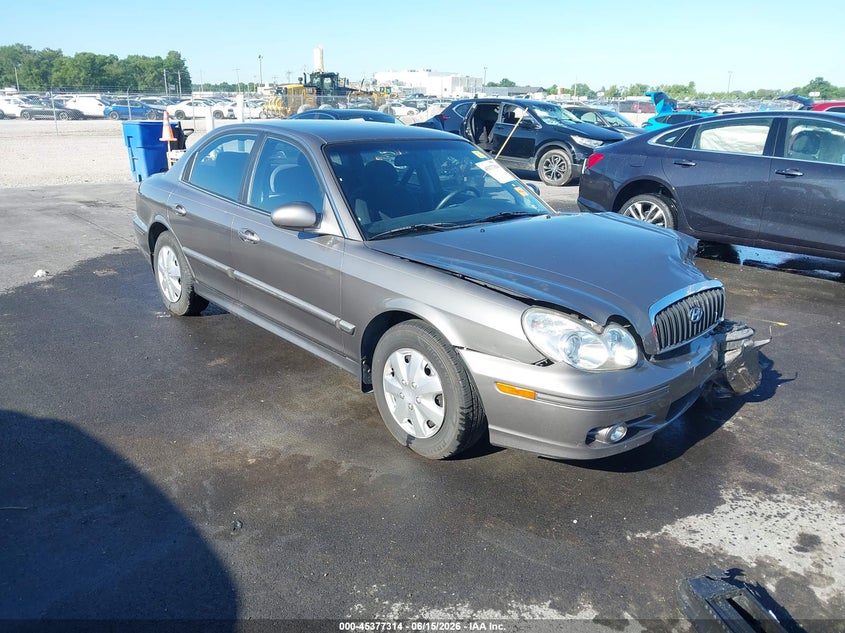 2002 Hyundai Sonata VIN KMHWF25H52A659994 IAAI salvage auction — LEFT FRONT, Salvage (Missouri), sold $250 on 2026-07-14 (photo 1)