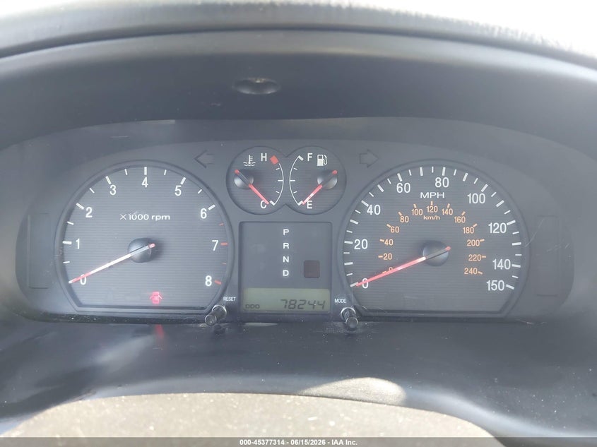 2002 Hyundai Sonata VIN KMHWF25H52A659994 IAAI salvage auction — LEFT FRONT, Salvage (Missouri), sold $250 on 2026-07-14 (photo 7)