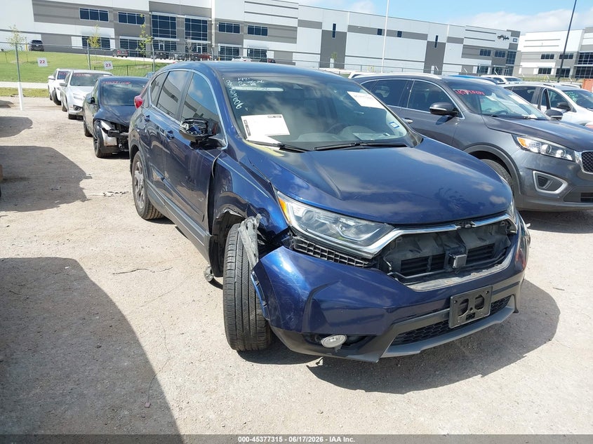 2018 Honda Cr-v VIN 7FARW1H81JE044554 IAAI salvage auction — RIGHT SIDE, Salvage (Texas), sold $8,000 on 2026-07-07 (photo 1)