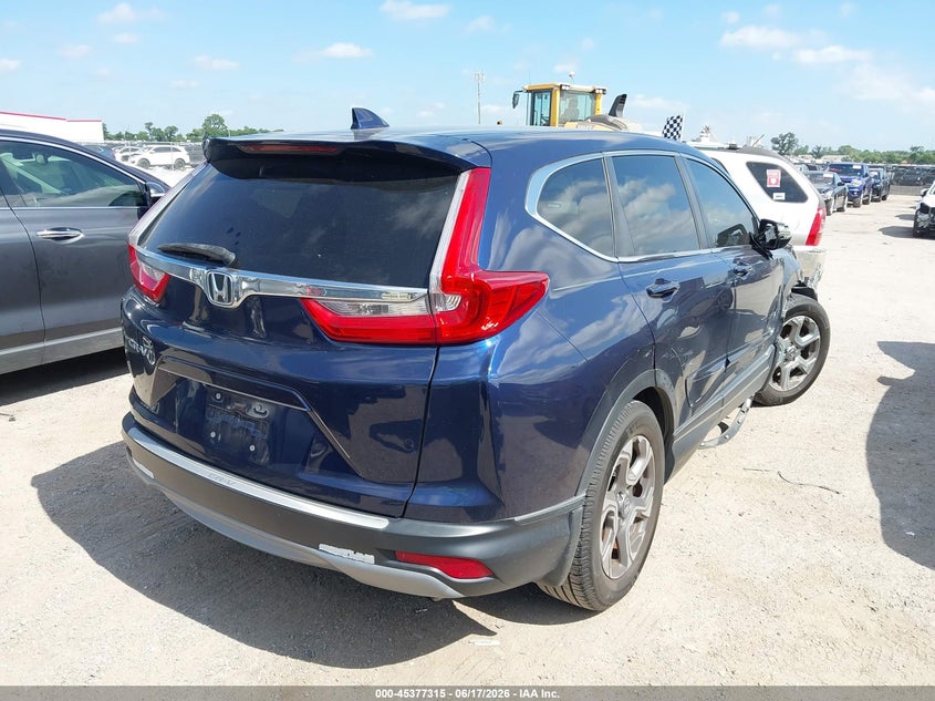 2018 Honda Cr-v VIN 7FARW1H81JE044554 IAAI salvage auction — RIGHT SIDE, Salvage (Texas), sold $8,000 on 2026-07-07 (photo 4)