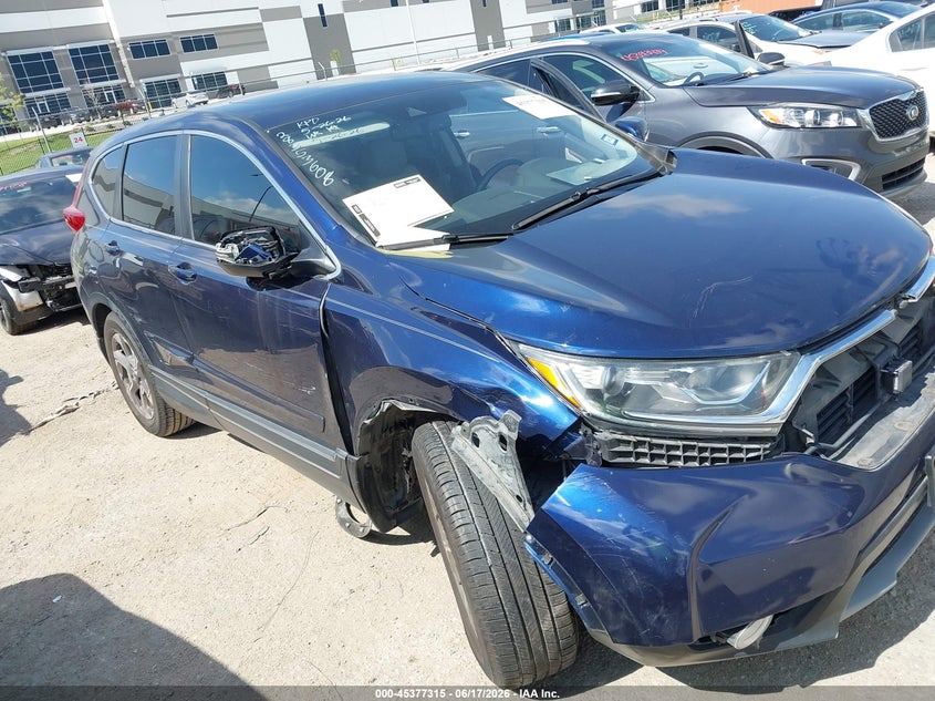 2018 Honda Cr-v VIN 7FARW1H81JE044554 IAAI salvage auction — RIGHT SIDE, Salvage (Texas), sold $8,000 on 2026-07-07 (photo 6)