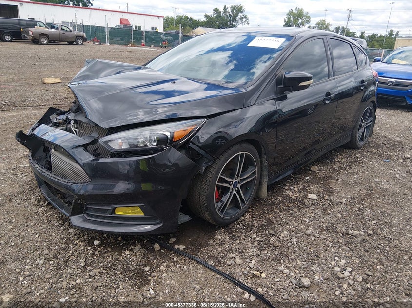2015 Ford Focus st VIN 1FADP3L93FL341107 IAAI salvage auction — FRONT END, Salvage Title, sold $375 on 2026-07-31 (photo 2)