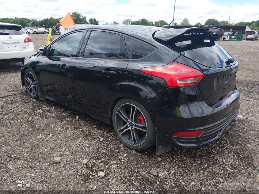 2015 Ford Focus st VIN 1FADP3L93FL341107 IAAI salvage auction — FRONT END, Salvage Title, sold $375 on 2026-07-31 (photo 3)