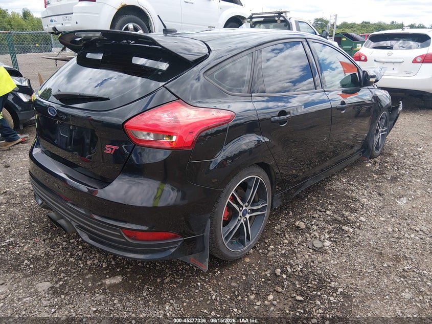 2015 Ford Focus st VIN 1FADP3L93FL341107 IAAI salvage auction — FRONT END, Salvage Title, sold $375 on 2026-07-31 (photo 4)