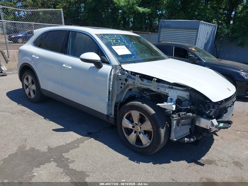 2022 Porsche Cayenne VIN WP1AA2AY4NDA04231 IAAI salvage auction — LEFT FRONT, Mv-907A (New York), sold $21,100 on 2026-07-26 (photo 1)