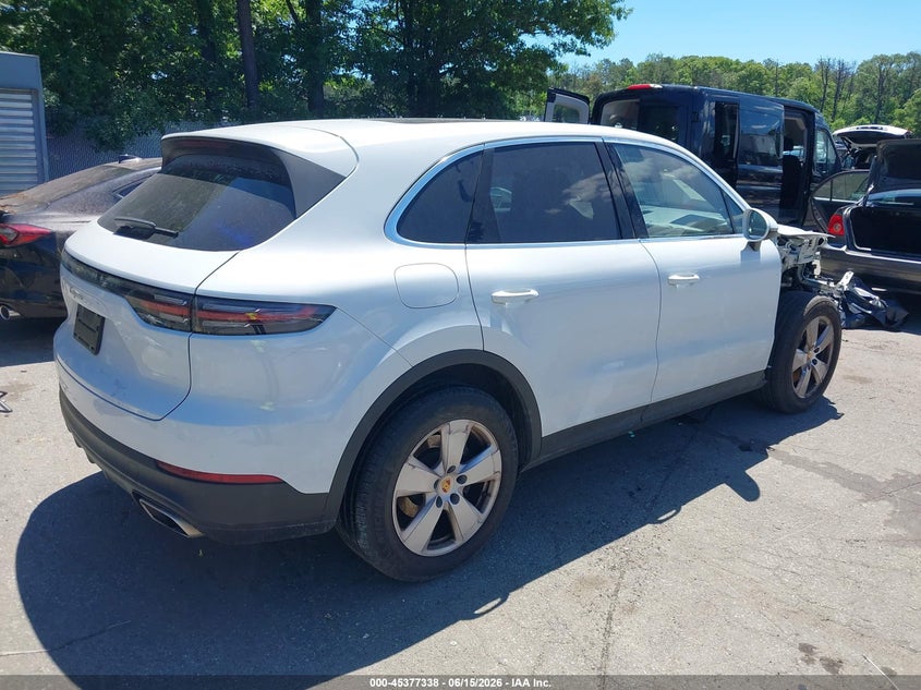 2022 Porsche Cayenne VIN WP1AA2AY4NDA04231 IAAI salvage auction — LEFT FRONT, Mv-907A (New York), sold $21,100 on 2026-07-26 (photo 4)