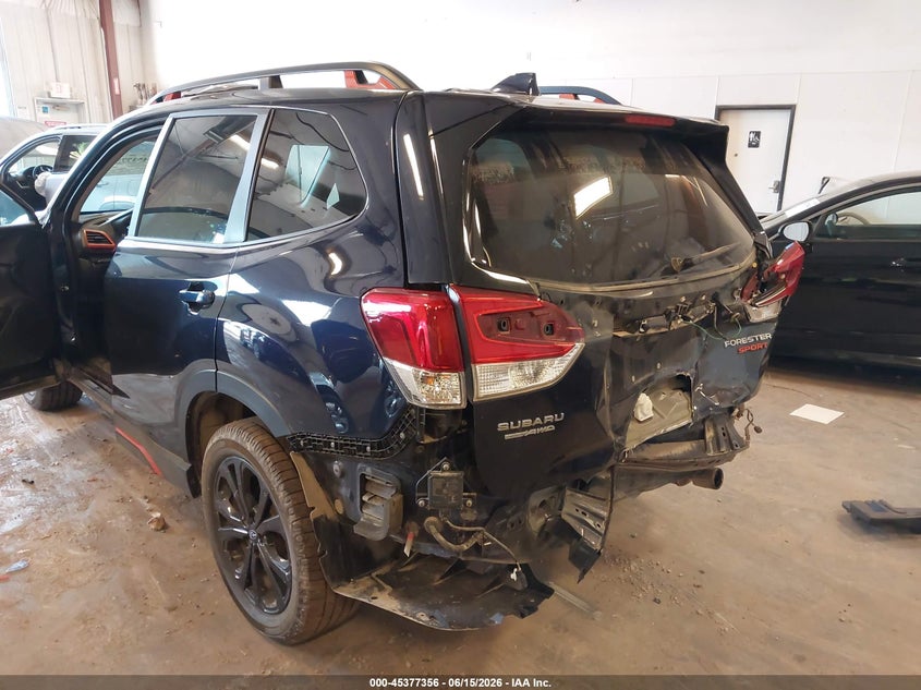 2019 Subaru Forester VIN JF2SKAKC2KH550418 IAAI salvage auction — REAR END, Clear (Michigan), sold $5,025 on 2026-07-14 (photo 6)