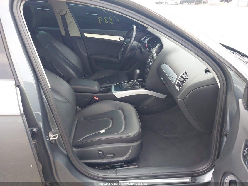 2012 Audi A4 VIN WAUBFAFL1CN015593 IAAI salvage auction — FRONT END, Salvage (Virginia), sold $225 on 2026-09-16 (photo 5)
