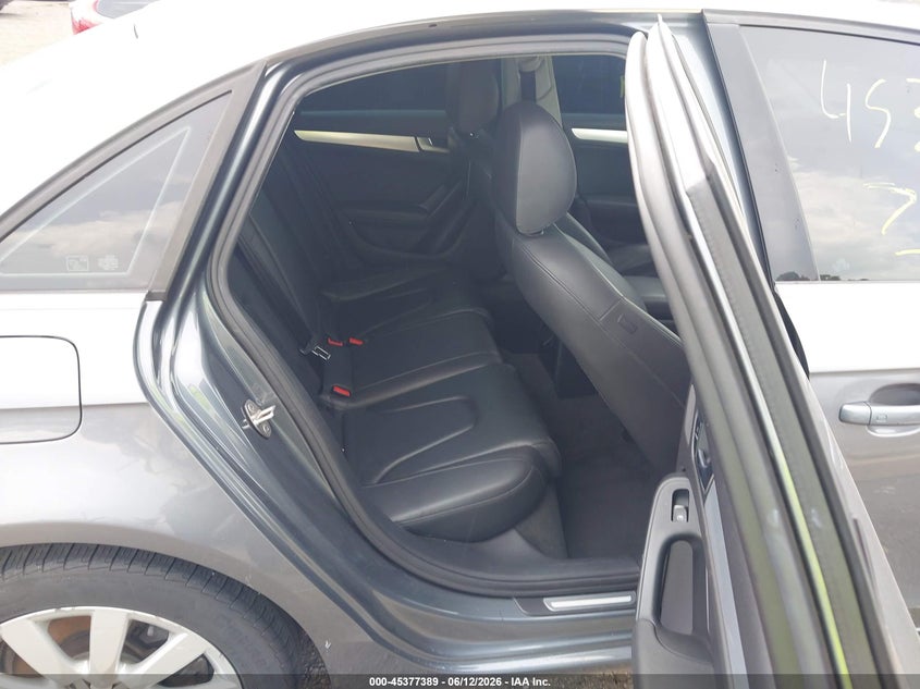 2012 Audi A4 VIN WAUBFAFL1CN015593 IAAI salvage auction — FRONT END, Salvage (Virginia), sold $225 on 2026-09-16 (photo 8)