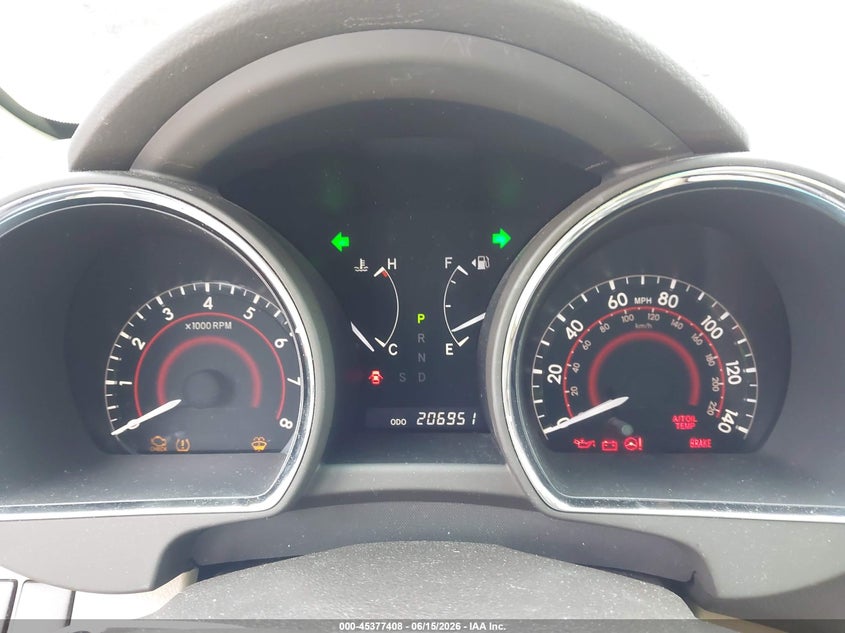 2008 Toyota Highlander VIN JTEDS41A682068275 IAAI salvage auction — FRONT END, Salvage (Alabama), sold $400 on 2026-07-15 (photo 7)