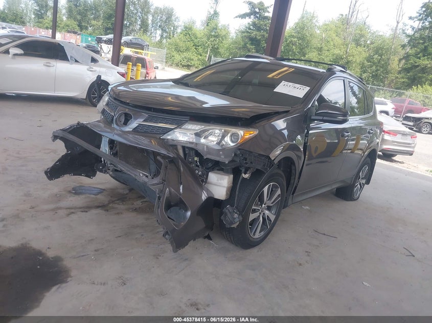 2013 Toyota Rav 4 VIN JTMRFREV5D5019893 IAAI salvage auction — FRONT END, Bill Of Sale (Washington), sold $2,750 on 2026-07-05 (photo 2)