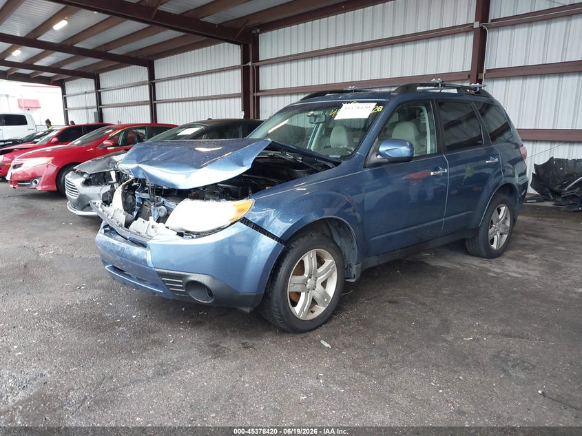 2010 Subaru Forester VIN JF2SH6CC2AH750661 IAAI salvage auction — FRONT END, Rebuildable (Florida), sold $600 on 2026-07-07 (photo 2)