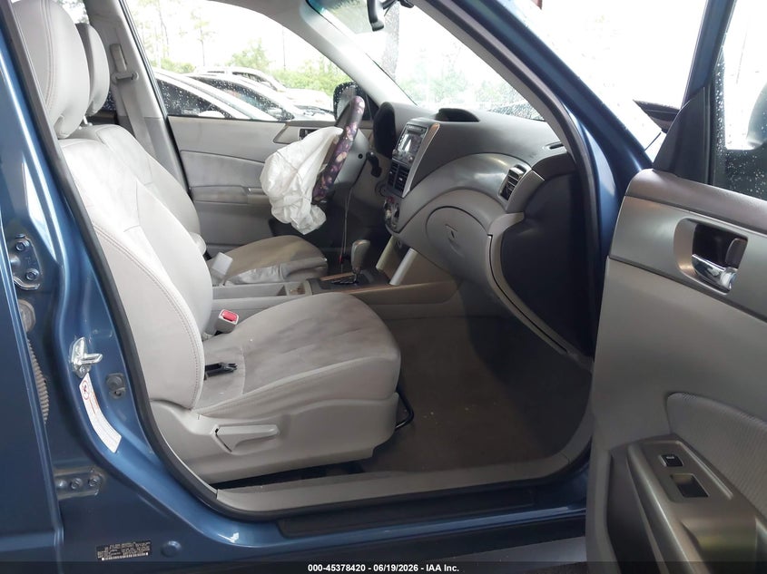 2010 Subaru Forester VIN JF2SH6CC2AH750661 IAAI salvage auction — FRONT END, Rebuildable (Florida), sold $600 on 2026-07-07 (photo 5)