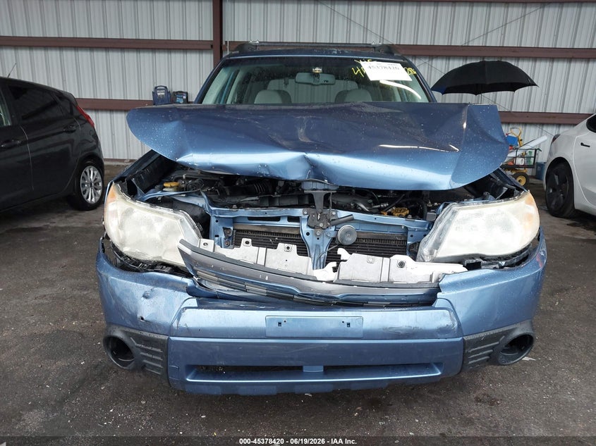 2010 Subaru Forester VIN JF2SH6CC2AH750661 IAAI salvage auction — FRONT END, Rebuildable (Florida), sold $600 on 2026-07-07 (photo 6)