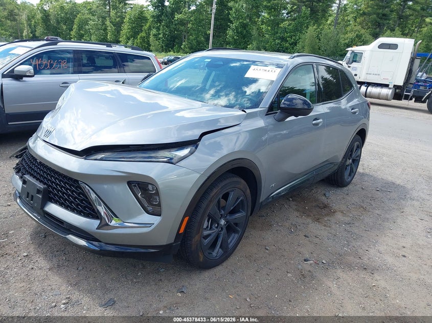 2025 Buick Envision VIN LRBFZLE42SD021987 IAAI salvage auction — RIGHT FRONT, Salvage (Massachusetts), sold $9,000 on 2026-07-24 (photo 2)