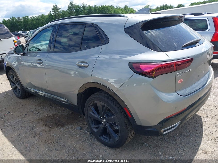 2025 Buick Envision VIN LRBFZLE42SD021987 IAAI salvage auction — RIGHT FRONT, Salvage (Massachusetts), sold $9,000 on 2026-07-24 (photo 3)