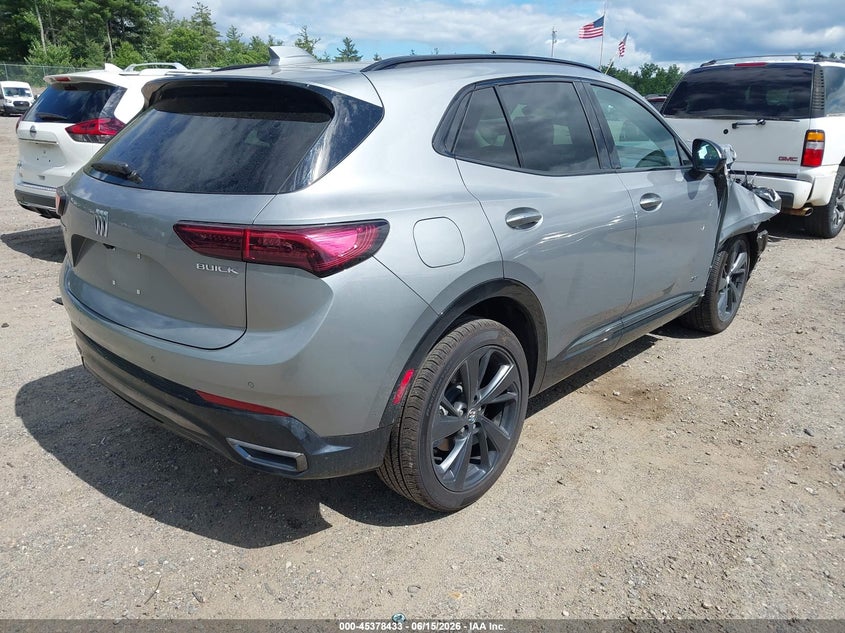 2025 Buick Envision VIN LRBFZLE42SD021987 IAAI salvage auction — RIGHT FRONT, Salvage (Massachusetts), sold $9,000 on 2026-07-24 (photo 4)