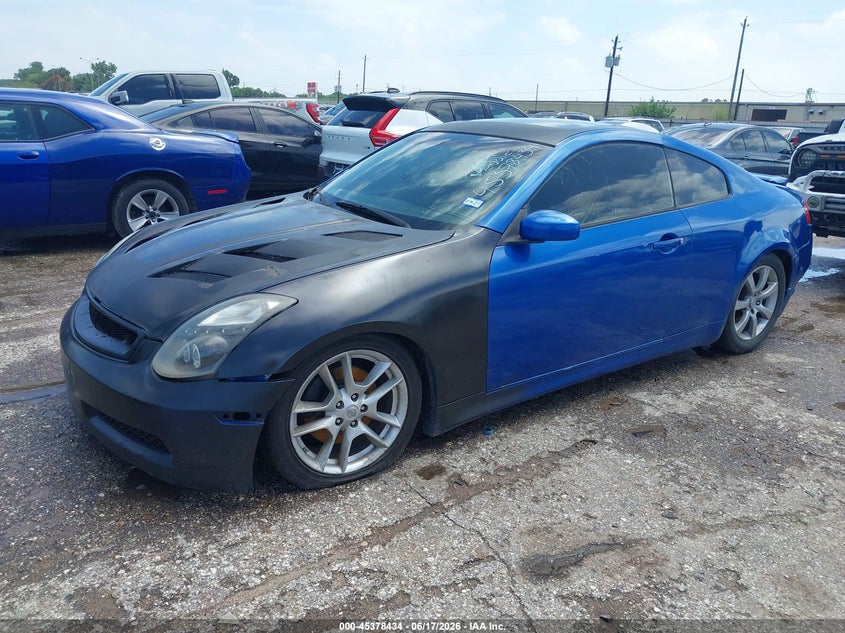 2006 Infiniti G35 VIN JNKCV54E66M711686 IAAI salvage auction — NORMAL WEAR, Original (Texas), sold $325 on 2026-07-29 (photo 2)