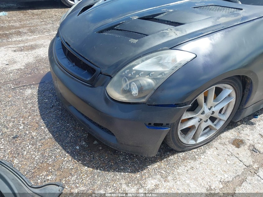2006 Infiniti G35 VIN JNKCV54E66M711686 IAAI salvage auction — NORMAL WEAR, Original (Texas), sold $325 on 2026-07-29 (photo 6)