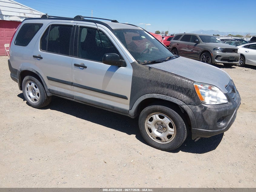 2006 Honda Cr-v VIN JHLRD78536C024548 IAAI salvage auction — NORMAL WEAR, Clear (Pennsylvania), sold $500 on 2026-07-22 (photo 1)